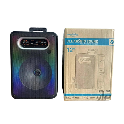 Boxa portabila Bluetooth GTS-1592 de 12 inch