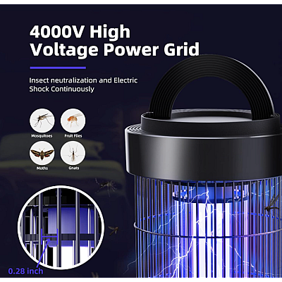 Lampa portabila UV anti tantari Bug Zapper