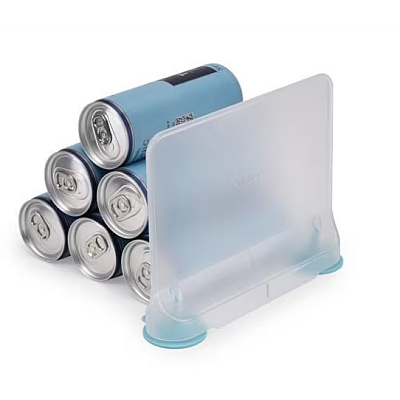 Separator pentru frigider 15.5 x 5.5 x 20.5 cm Transparent/ Albastru