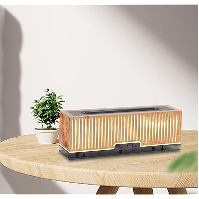 Difuzor de aromaterapie aspect lemn rezervor 200ml 