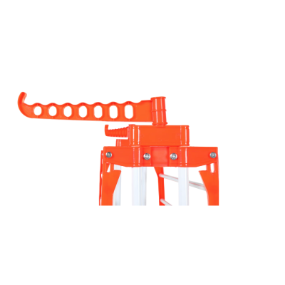 Uscator de rufe vertical pliabil cu suport de umerase Portocaliu Uscator de rufe vertical pliabil cu suport de umerase Portocaliu