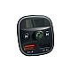 Modulator FM Q1 functie Bluetooth transmitator MP3 handsfree Negru
