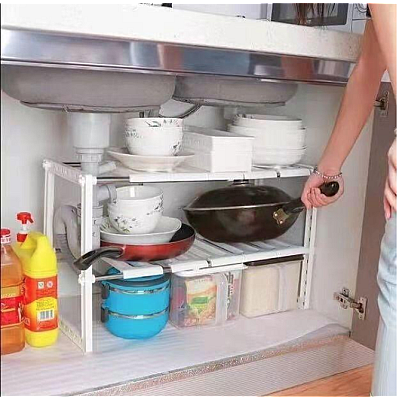 Raft organizator depozitare sub chiuveta Kitchen Rack Harmony