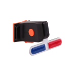 Stop bicicleta model stroboscop rosu albastru