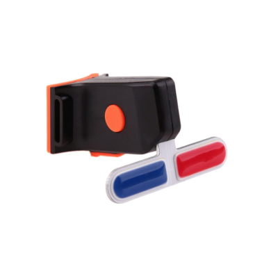 Stop bicicleta model stroboscop rosu albastru