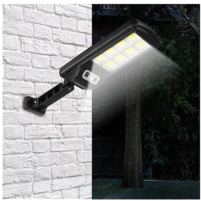 Lampa cu Incarcare Solara 150W, 160 LED-uri COB telecomanda