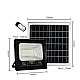 Proiector LED 200W cu panou solar