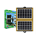 Panou solar Portabil 4W CL-670 cu husa textila maro