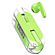 Casti bluetooth sport TM50 fara fir transparente cu afisaj digital ALBE