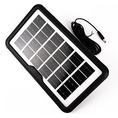 Kit solar camping GD 102 cu 3 becuri boxa BT radio powerbank 5000mAh