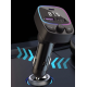 Modulator auto C48 cu USB dublu 3.1A si lumina RGB Modulator auto C48 cu USB dublu 3.1A si lumina RGB