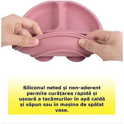 Set Tacamuri Diversificare Bebelusi Din Silicon