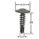 Cutie 1 KG Suruburi Autoforante Cap Plat 4.2 x 19mm