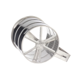 Cana cu sita pentru cernut faina,zahar pudra inox 250 gr Cana cu sita pentru cernut faina,zahar pudra inox 250 gr