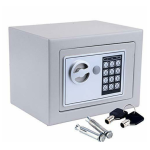 Seif digital incapator dimensiuni 17 x 22,8 x 17 cm GRI Seif digital incapator dimensiuni 17 x 22,8 x 17 cm GRI