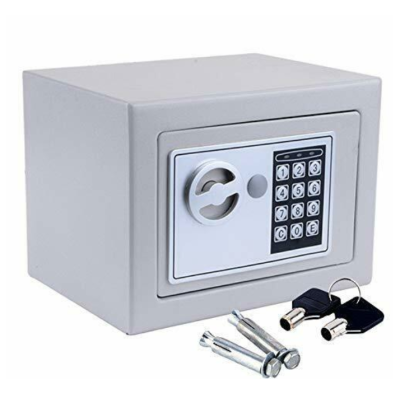 Seif digital incapator dimensiuni 17 x 22,8 x 17 cm GRI Seif digital incapator dimensiuni 17 x 22,8 x 17 cm GRI