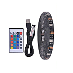 Kit banda LED RGB pentru TV lungime 3 m telecomanda inclusa