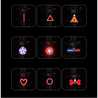 Stop spate pentru bicicleta 8821 cu LED ROSU Stop spate pentru bicicleta 8821 cu LED ROSU