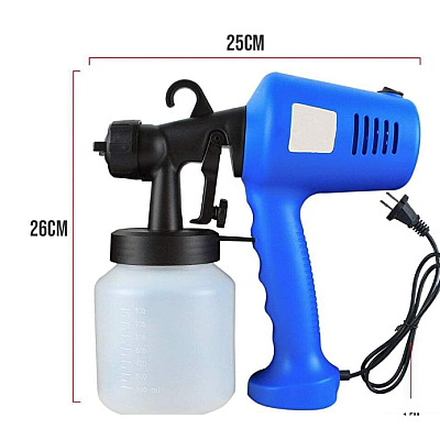 Pistol de Vopsit cu Pulverizator Electric Capacitate 800 ml Albastru