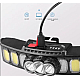 Lanterna de cap HX 811 cu 9 LED puternice si incarcare USB