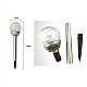 Set 4 lampi solare pentru gradina LED model glob de sticla