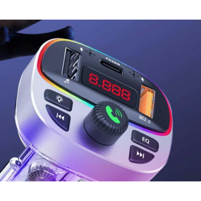 Modulator auto Q C666 handsfree USB FM Bluetooth 20W Modulator auto Q C666 handsfree USB FM Bluetooth 20W
