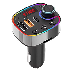 Modulator auto LED RGB BT FM Handsfree USB Andowl Q C888