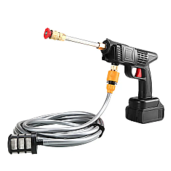 Aparat de spalat electric cu presiune puternica 2 acumulatori 48V 8L/min 25 Bari Aparat de spalat electric cu presiune puternica 2 acumulatori 48V 8L/min 25 Bari