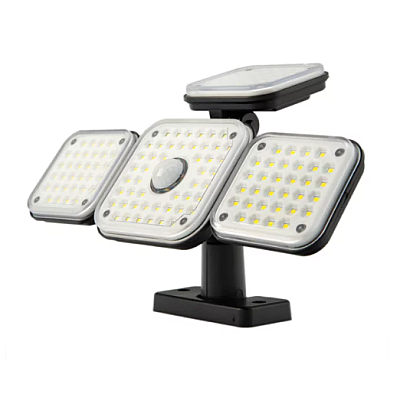 Lampa solara Andowl Q TY111 6500K cu 4 casete si senzor miscare