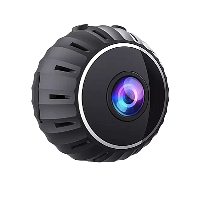 Mini Camera de Supraveghere Model Andowl Q S710 WiFi 1080p Full HD Rotatie 360 Grade Night Vision