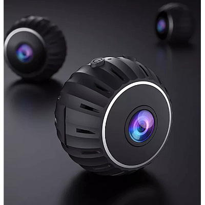 Mini Camera de Supraveghere Model Andowl Q S710 WiFi 1080p Full HD Rotatie 360 Grade Night Vision