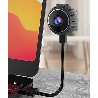 Mini Camera de Supraveghere Model Andowl Q S710 WiFi 1080p Full HD Rotatie 360 Grade Night Vision