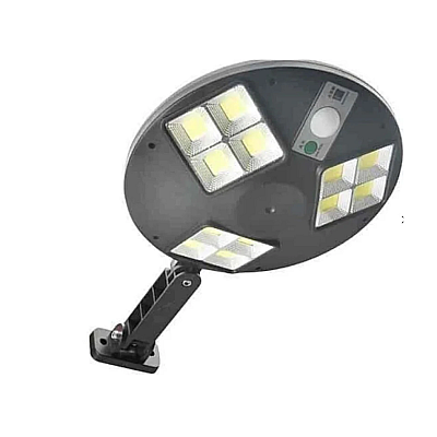 Lampa solara LED stradala A53 61 rotunda cu 4 casete