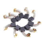 Set 15 perechi de carbune pentru motor electric Negru/Auriu Set 15 perechi de carbune pentru motor electric Negru/Auriu