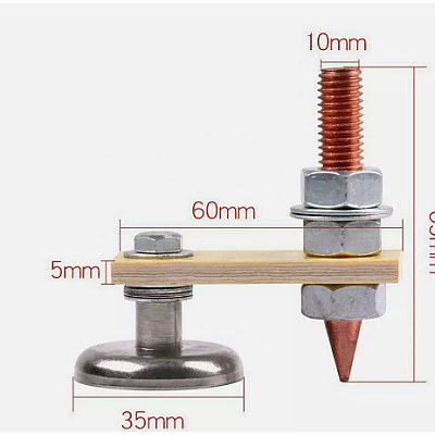 Clema magnetica pentru sudura 60 x 65 mm