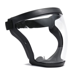 Viziera transparenta anti aburire Policarbonat Negru Viziera transparenta anti aburire Policarbonat Negru