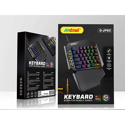 Mini Tastatura Gaming cu iluminare RGB Q JP60