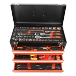 Trusa profesionala de scule tip GEANTA cu 408 piese 4 sertare si maner transport Trusa profesionala de scule tip GEANTA cu 408 piese 4 sertare si maner transport