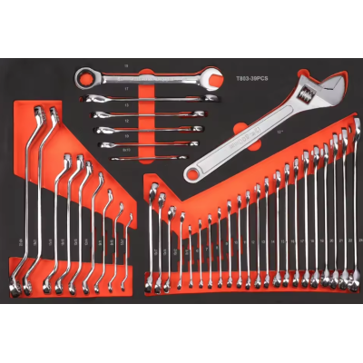 Trusa profesionala de scule tip GEANTA cu 408 piese 4 sertare si maner transport Trusa profesionala de scule tip GEANTA cu 408 piese 4 sertare si maner transport