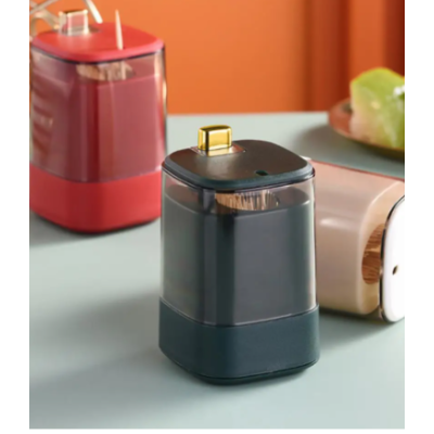 Set 2 Dispensere pentru scobitori cu buton Set 2 Dispensere pentru scobitori cu buton