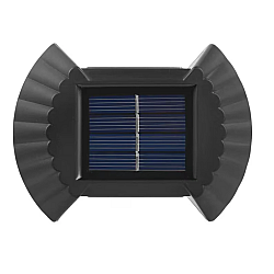 Set 4 lampi solare exterioare pentru perete iluminare sus/jos 8 LED