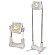 Lampa multifunctionala cu incarcare solara CH 23060B cu suport telescopic 165 cm