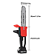 Drujba Electrica / Motofierastrau 1200W cu Lamela 12 inch cu 2 Acumulatori 48V 4200 rpm