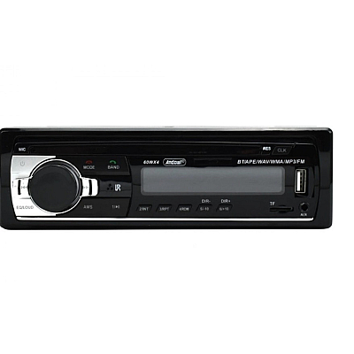 Player auto MP3 Andowl CA001B radio BT USB SD AUX FM telecomanda