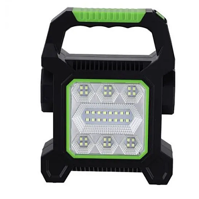 Lampa camping  JY 258B cu 40 leduri lanterna laterala incarcare solara si maner transport