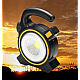 Lampa de lucru 2 IN 1 COB JY 819A LED 10W Incarcare solara USB power bank Negru