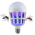 Bec LED Anti Insecte cu lumina alba naturala puternica 15W E27 OF Bec LED Anti Insecte cu lumina alba naturala puternica 15W E27 OF