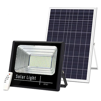 Kit Proiector Led cu panou solar 300W si telecomanda 780 LED