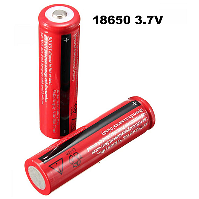 Set 2 Acumulatori 18650 3, 7V MMC 6800 mAh Li ion Reincarcabil