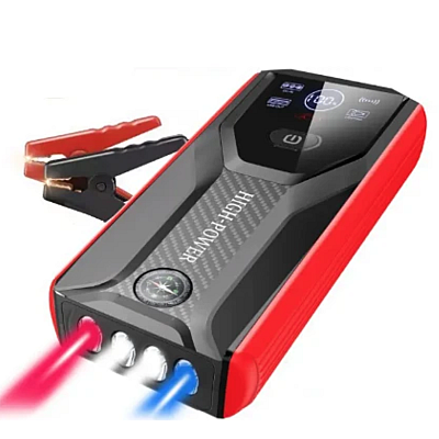 Started auto Jump Starter si Powerbank Andowl 15000mAh Q D1090 Negru Rosu